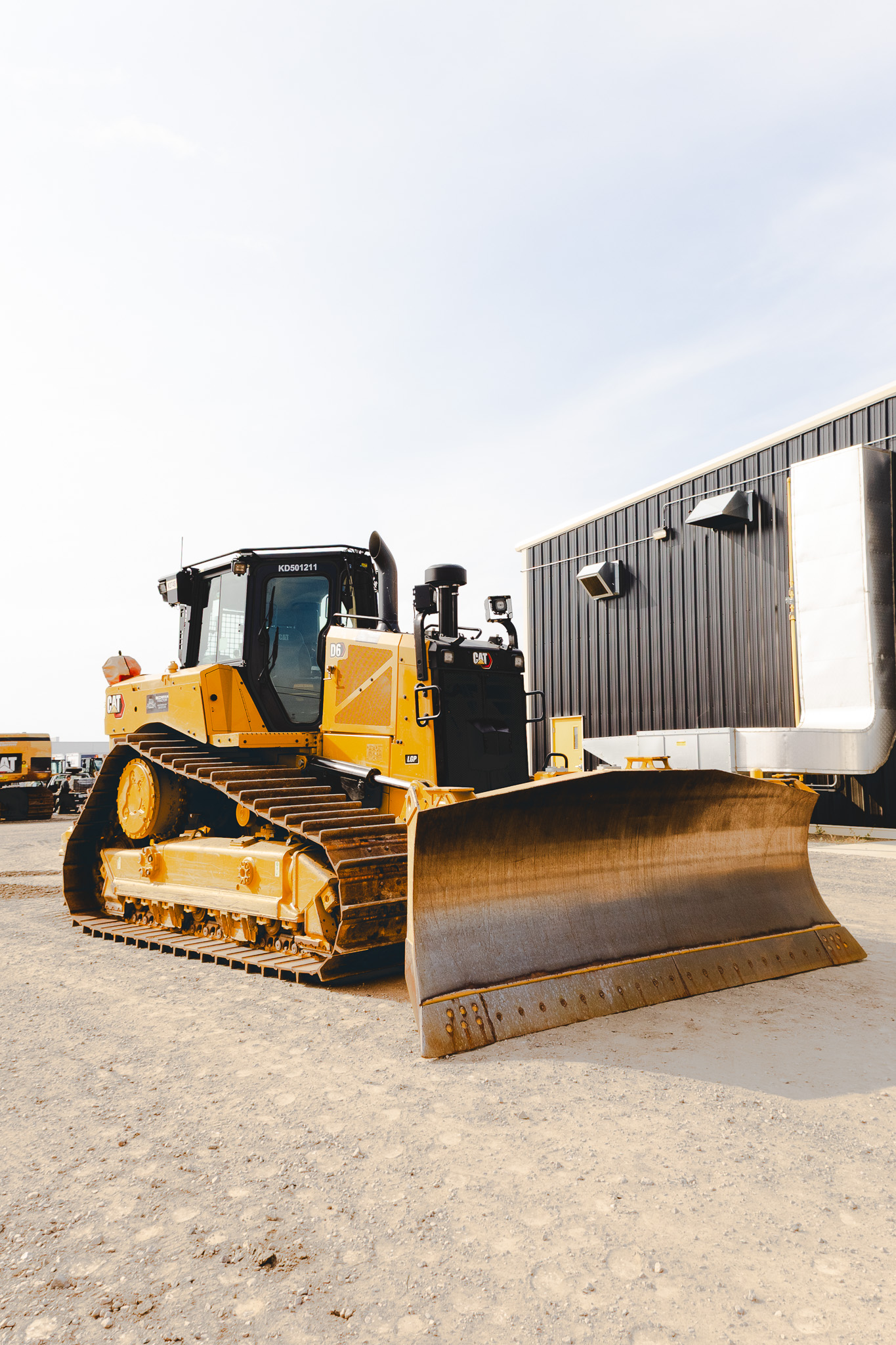 Dozer working on site